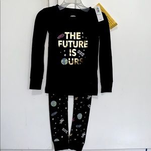 NWT girls 5T cotton long sleeve PJ set